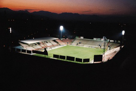 Lr Vicenza, il Menti di notte