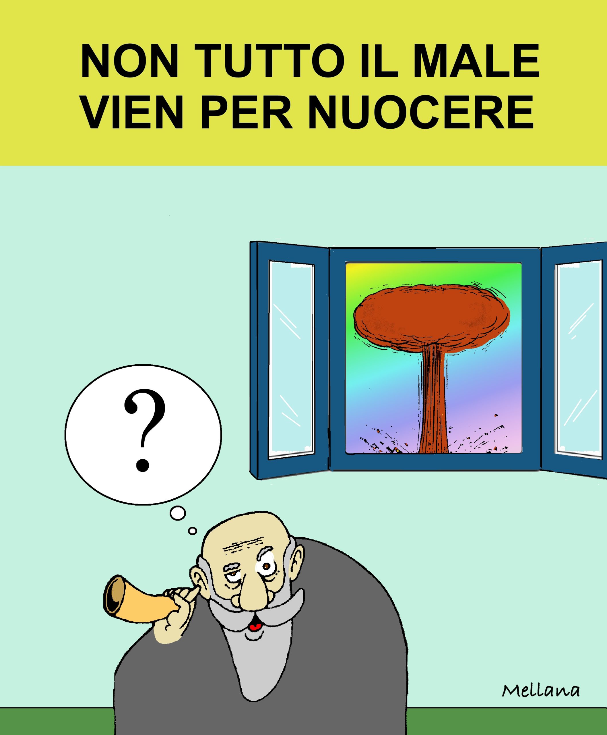 Guerra atomica: NON FACCIAMO GLI STRUZZI, by Claudio Mellana