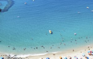 Spiaggia di Tropea dall'affaccio del centro storico, ph. Simona Servillo