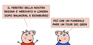 La regina d’Inghilterra di 96 anni e la bambina siriana di 4 anni: le morti non sono uguali, almeno per i media La regina e il THE QEEN'S TOUR, by Almor e Claudio Mellana