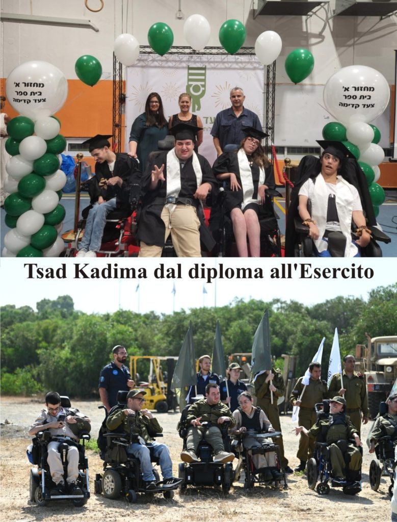 Tsad Kadima dal diploma all'Esercito