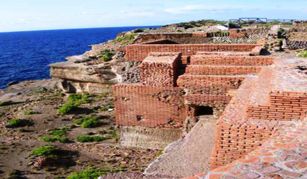 Ventotene (l'antica Pandataria), villa imperiale di Giulia