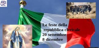 Le feste della repubblica clericale. 20 settembre – 8 dicembre