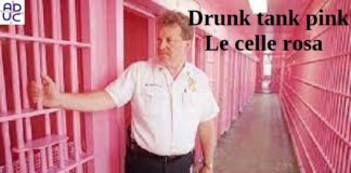 Drunk tank pink. Le celle rosa delle prigioni
