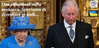 Due riflessioni sulla monarca. Speriamo di diventare grandi…
