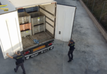 Camion con 6 quintali di Hashish sequestrato da Gdf a Roma: arrestati 2 spagnoli sei quintali di hashish