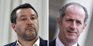Lega solo lombarda al governo, Il Corriere della Sera: i malumori dei veneti Lega: Matteo Salvini, Luca Zaia