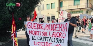 Il 16 settembre alle OGR di Vicenza di fronte a industriali e candidati c’erano manifestanti di Cub e Usb con Annarita Simone e Massimo D’Angelo Usb manifesta davanti ai confindustriali alle OGR di Vicenza