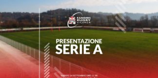Serie A: Sabato la presentazione del FirstXV Rangers