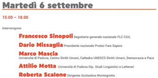 Tavola Rotonda: Chi educa è contro la guerra