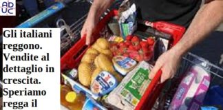 Gli italiani reggono. Vendite al dettaglio in crescita. Speriamo regga il sistema