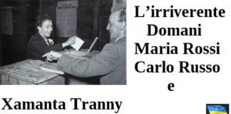 L’irriverente di Aduc: domani Maria Rossi, Carlo Russo, e Xamanta Tranny voteranno nei lori seggi Maria Rossi, Carlo Russo, e Xamanta Tranny al voto