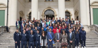 Vicentini sul Podio: un inno allo sport. Rucco: “Esempio di impegno e di coraggio” vicentini sul podio gruppo