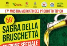 Casaprota nel Reatino, il 22-23 ottobre edizione speciale Sagra della Bruschetta Casaprota, sagra della bruschetta