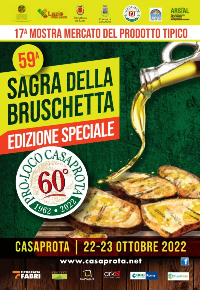 Casaprota, sagra della bruschetta