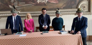 Adunata nazionale Alpini 2024, la candidatura di Vicenza presentata a Palazzo Trissino Adunata nazionale Alpini