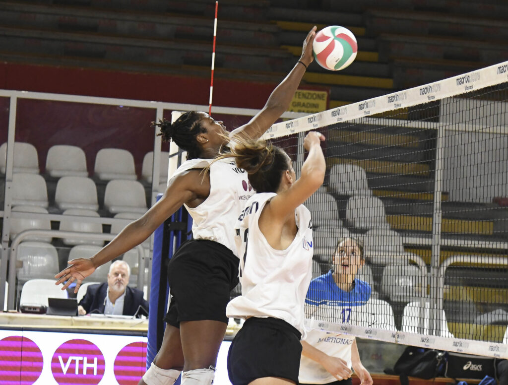 Americana Dessaa Legros dell'Anthea Vicenza Volley (foto di Antonio Trogu)