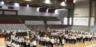 Volley A2 F: è festa per la presentazione delle squadre di Anthea Vicenza Volley e Volley San Paolo Vicenza Anthea Vicenza Volley e Volley San Paolo, la presentazione delle squadre