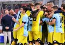 Al Rocco di Trieste Arzignano Valchiampo supera il primo turno di Coppa Italia con rete di Manuel Antoniazzi Arzignano Valchiampo vince a Trieste in Coppa Italia