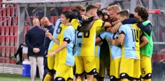 Al Rocco di Trieste Arzignano Valchiampo supera il primo turno di Coppa Italia con rete di Manuel Antoniazzi Arzignano Valchiampo vince a Trieste in Coppa Italia
