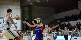 Si chiude il tour siciliano d’ottobre per la Civitus Allianz Vicenza, Palermo ultima tappa. Cucchiaro: “abbiamo molti margini di crescita” Civitus Allianz Vicenza, azione di gioco