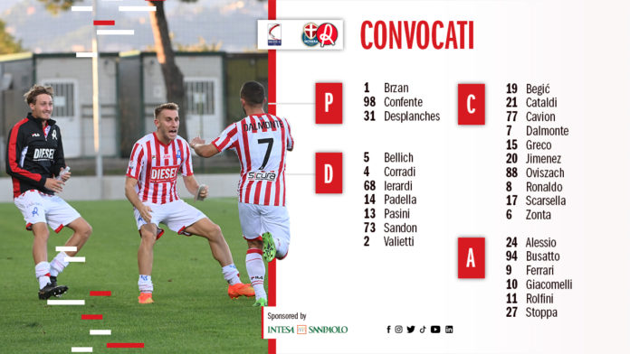 Convocati NOVARA-LR Vicenza