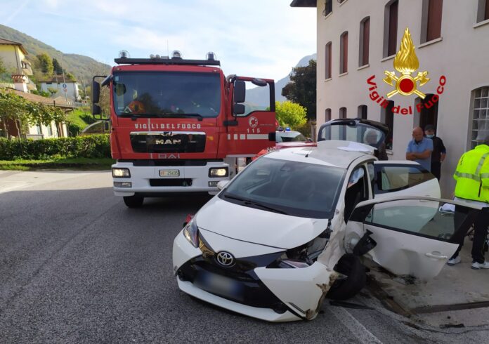 Incidente stradale valli del pasubio sp 246