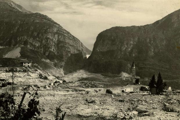 Longarone, disastro del Vajont tragedia