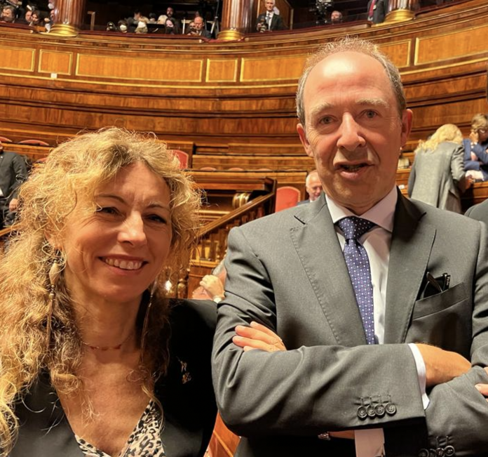 Parte del centrodestra vicentino con i senatori Erika Stefani e Pierantonio Zanettin