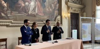 Piano delle opere pubbliche del Comune di Vicenza, quasi 45 milioni di euro di investimenti nel 2023 Piano delle opere pubbliche di Vicenza, da sx Celebron, Siotto, Rucco e Ierardi