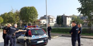 Difesa personale, addestramento per Polizia locale di Montecchio Maggiore e di Lonigo Polizia locale difesa personale castelli