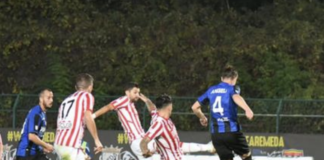 Renate-LR Vicenza 2-1: a un secondo dalla fine i biancorossi subiscono la maledizione del fuori casa Renate - Lr Vicenza, un'azione