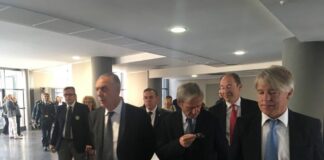 Presidente Rizzo da Vicenza a capogabinetto ministro Nordio, sen. vicentino Zanettin: “Manager competente” Zanettin (CSM) col vicepresidente Legnini e deleagzione visita il 15 novembre 2015 tribunale di Vicenza del presidente Alberto Rizzo