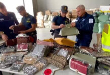 Articoli di pelletteria irregolari sequestrati al Porto di Venezia da Guarda di Finanza e Agenzia Dogane articoli di pelletteria irregolari sequestro porto di venezia guardia di finanza