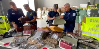 Articoli di pelletteria irregolari sequestrati al Porto di Venezia da Guarda di Finanza e Agenzia Dogane articoli di pelletteria irregolari sequestro porto di venezia guardia di finanza