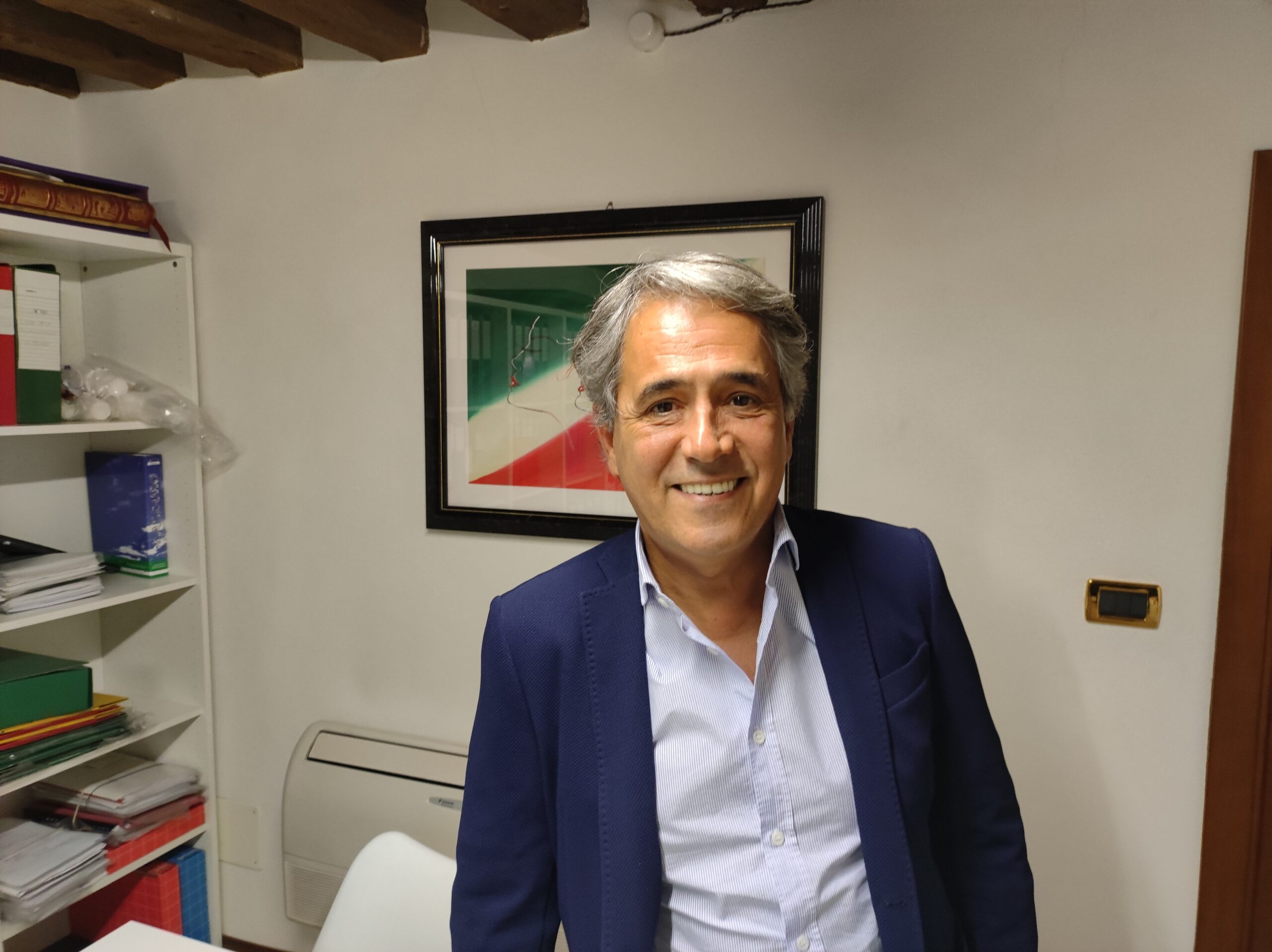 Giorgio Conte ex vicesindaco di Vicenza e presidente di Agsm Aim Smart Solutions (foto di Gianni Poggi)