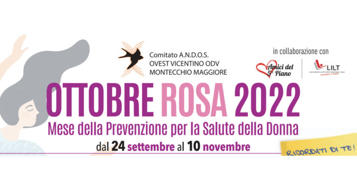 ottobre rosa vicenza ovest vicentino andos