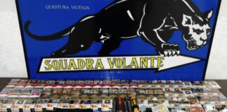 Evade i domiciliari e compie furto al distributore di Viale del Lavoro, Polizia di Vicenza arresta cubano sorpreso con la refurtiva polizia vicenza refurtiva furto al distributore