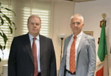 Nicolò D’amico è il nuovo questore vicario della Questura di Vicenza Paolo Sartori e Nicolò D'Amico