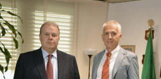 Nicolò D’amico è il nuovo questore vicario della Questura di Vicenza Paolo Sartori e Nicolò D'Amico