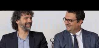 Rucco e Tommasi, sindaci di Vicenza e Verona, prevedono una stagione non facile per le squadre di calcio delle loro città Damiano Tommasi e Francesco Rucco