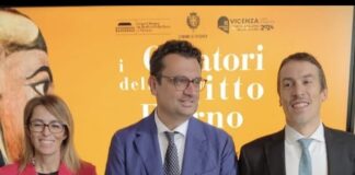“I creatori dell’Egitto eterno” in Basilica Palladiana: Christian Greco ha presentato con Rucco e Siotto la mostra: le video interviste I creatori dell’Egitto eterno", mostra presentata (da sx) a Vicenza da Siotto, Rucco e Greco) turismo culturale a vicenza
