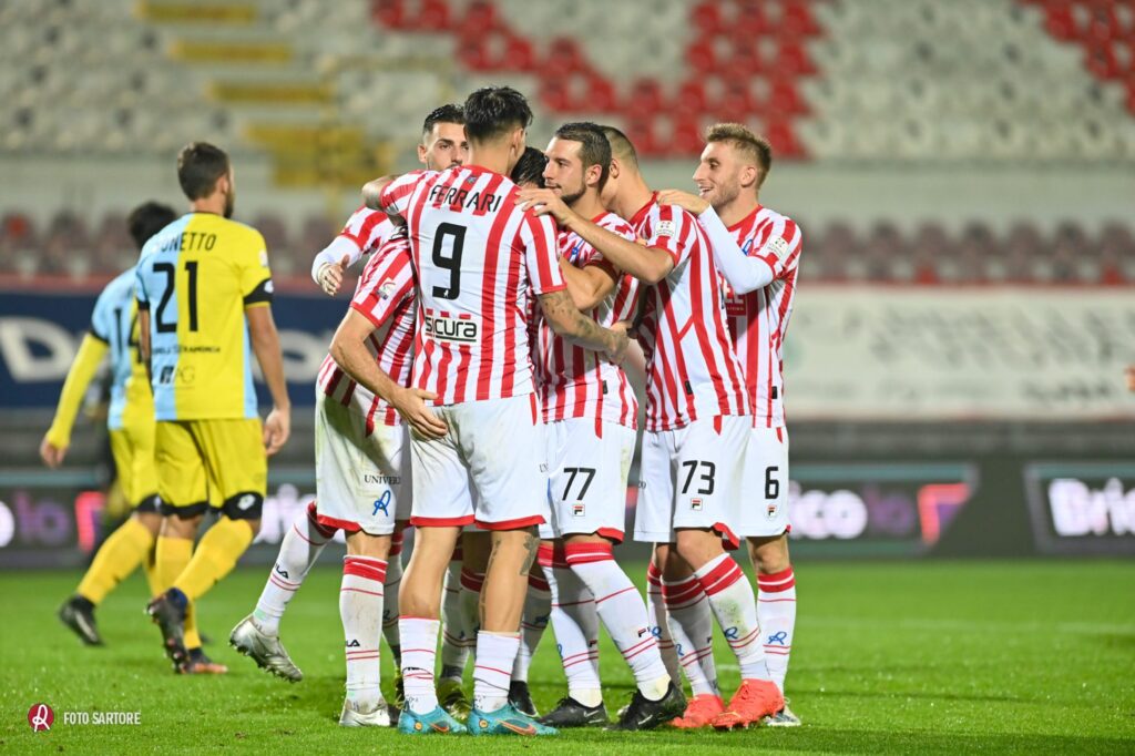 Arzignano Valchiampo - LR Vicenza 0-1, segna Dalmonte (foto CalcioVicenza.it)