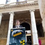 Duran Adam (Uomo fermo) sui danni e sui rischi da contaminazione nucleare, CLN: a Vicenza fino a ieri, 12 novembre Duran Adam a Vicenza