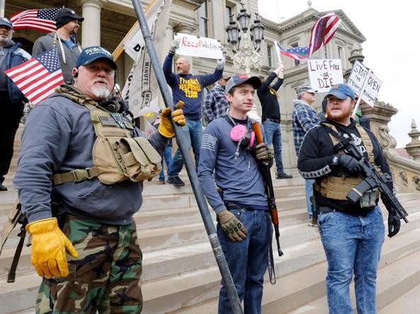 Elezioni di midterm in Usa, la violenza in agguato (foto di archivio)