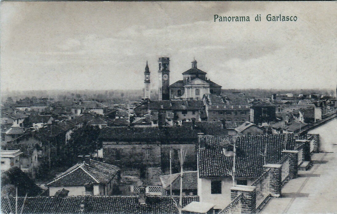 Garlasco panorama 1949