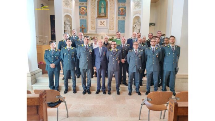 Guardia finanza vicenza commemorazione Fabio perisinotto