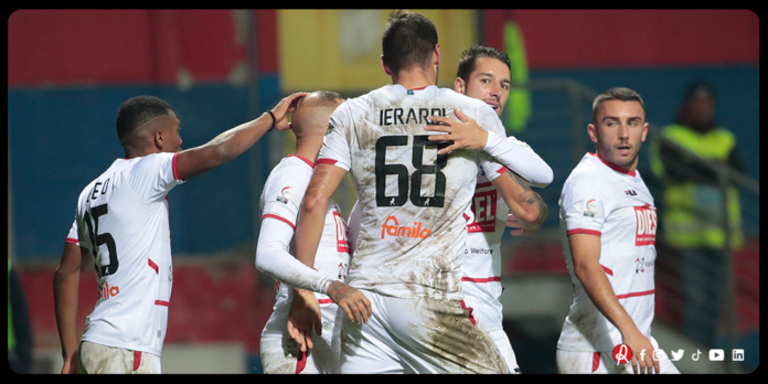 Mario Ierardi (Lr Vicenza) festeggia