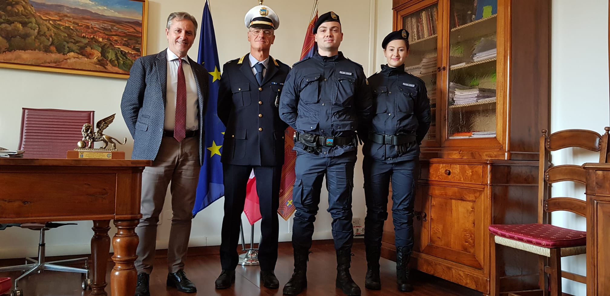 Nuovi agenti Polizia locale del Castelli Nuovi agenti Polizia locale del Castelli