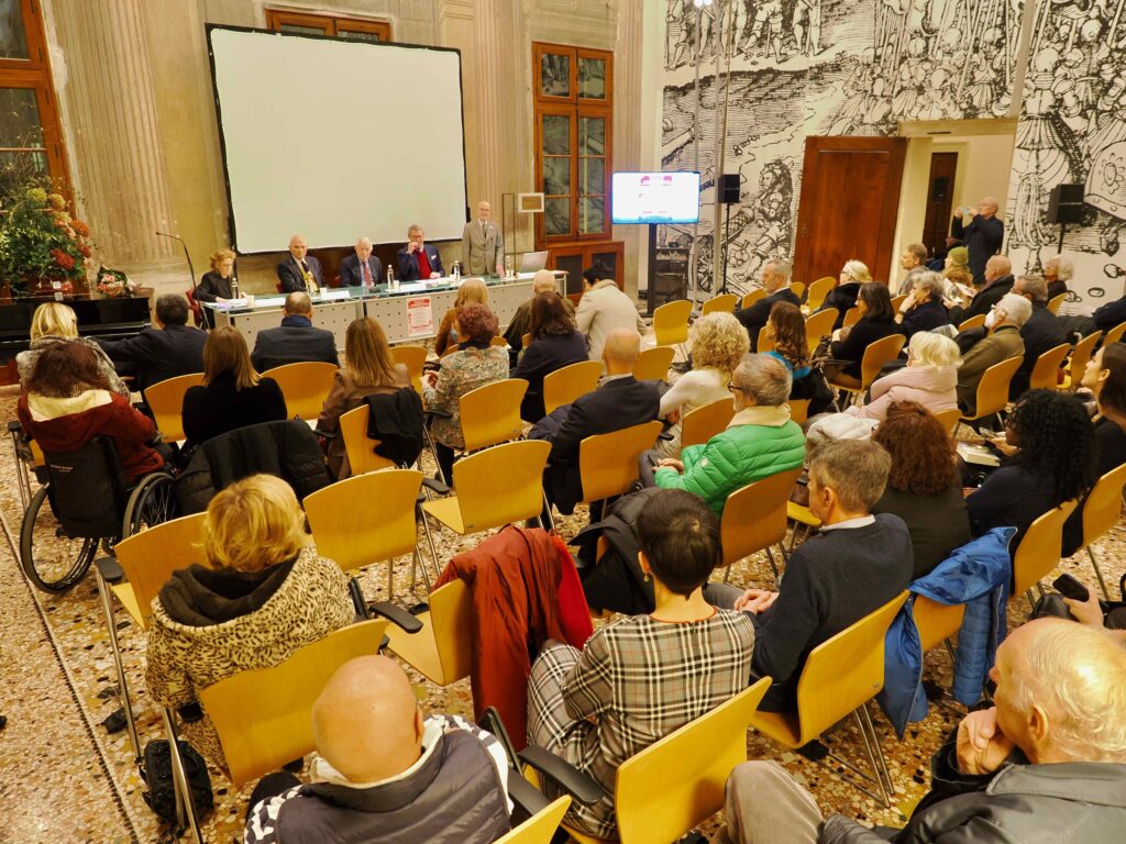 Palazzo Cordellina, la sala convegni (foto di Maurizio Morelli)